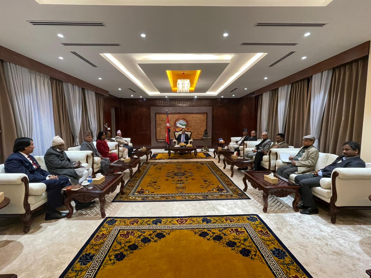 प्रधानमन्त्रीलाई विश्वासको मत दिन दश दल सकारात्मक