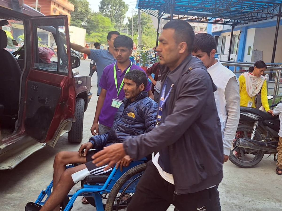 जाजरकोट भूकम्पका ४८ घाइते उपचारपछि घर फर्किए