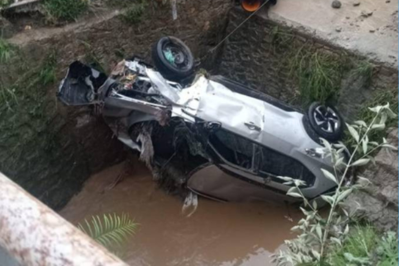 नागार्जुनमा बाढीले कार बगायो, चालकको मृत्यु