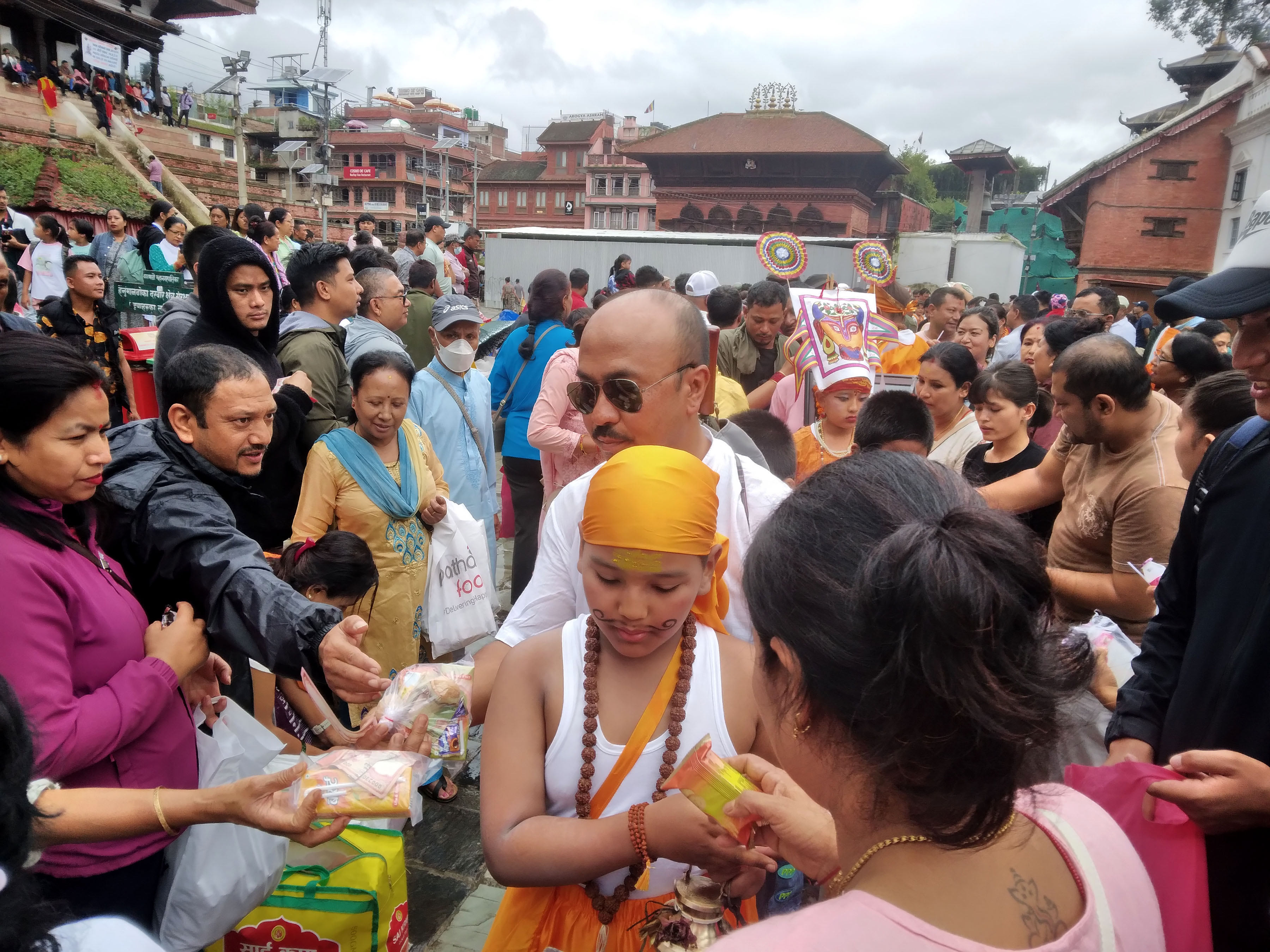 गाईजात्रामय वसन्तपुर [तस्बिरहरू]