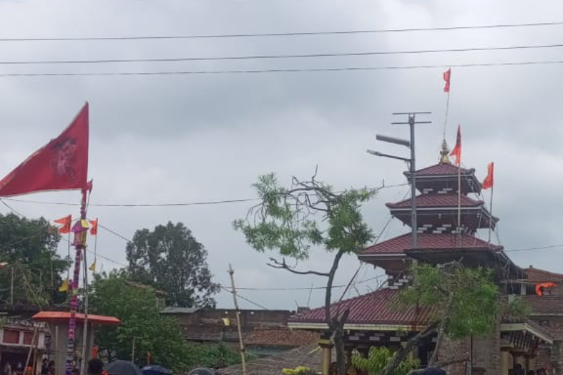 रौतहटको ईशनाथस्थित हनुमान मन्दिरमा सीडीओसहित ५ सय सुरक्षाकर्मी परिचालन