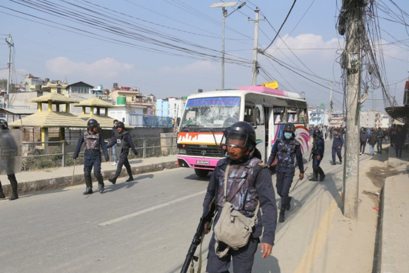 तारकेश्वर दुर्घटनामा दुईजनाको मृत्युपछि अवस्था तनावग्रस्त