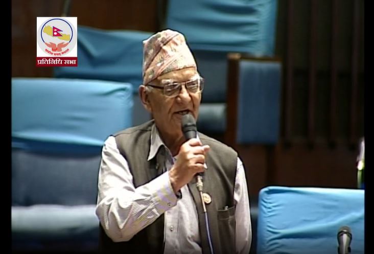 बजेटमाथिको छलफलमा चित्रबहादुर केसी संसद्मै निदाएपछि...