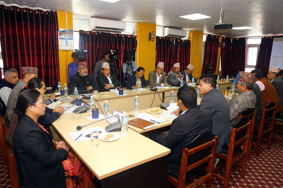 कृषि समितिको आन्तरिक कार्यविधि पारित