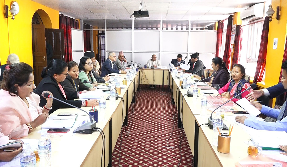 कृषि समिति पहिलो बैठक : तरकारीमा विषादीदेखि बाँदर आतङ्कको विषय प्रवेश