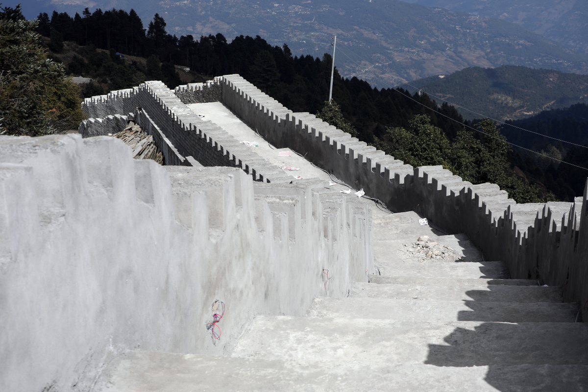 नेपालमा निर्माण हुँदै मिनी ग्रेट वाल