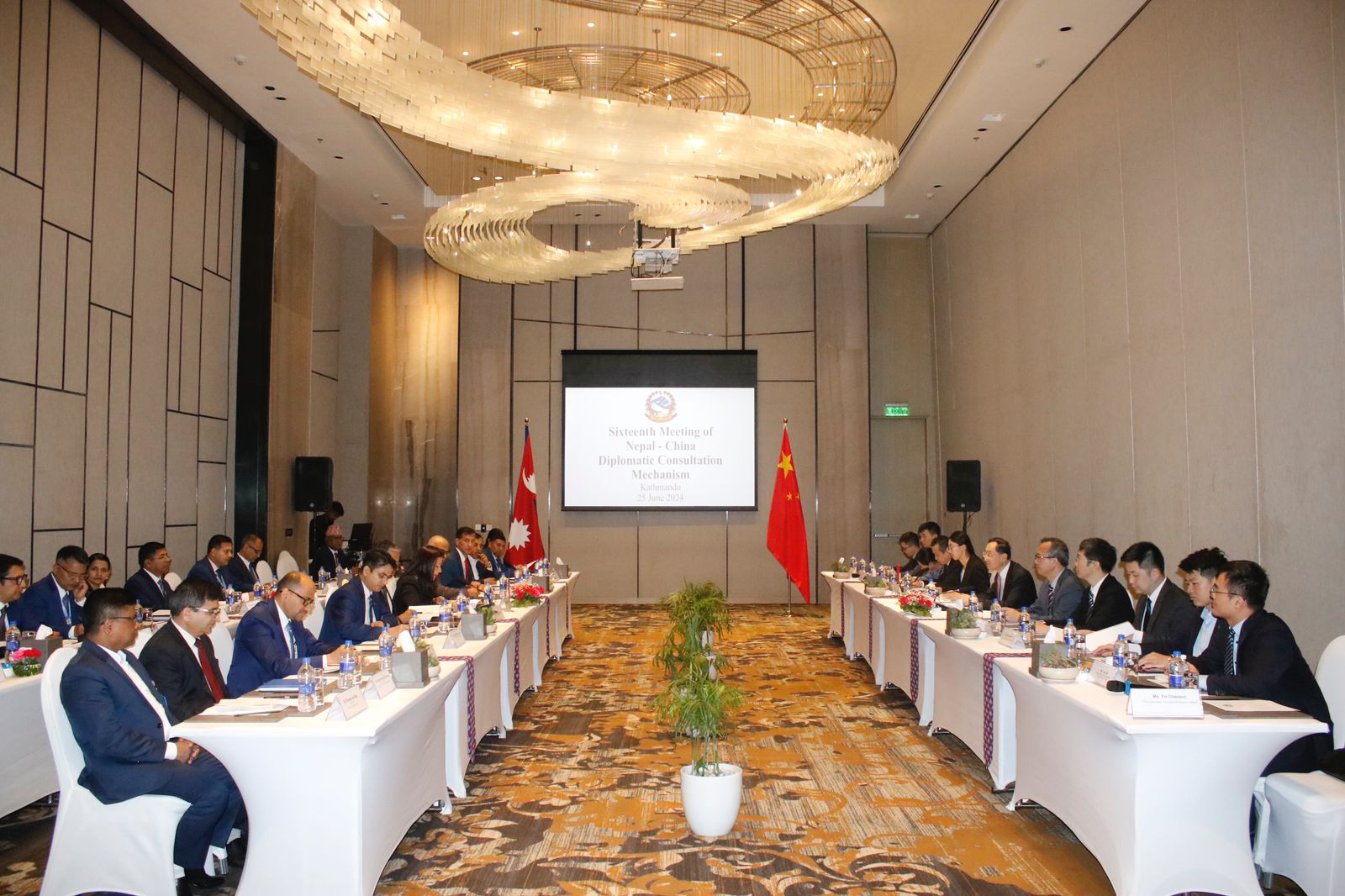 नेपाल–चीन कूटनीतिक परामर्श संयन्त्रको बैठक सम्पन्न 