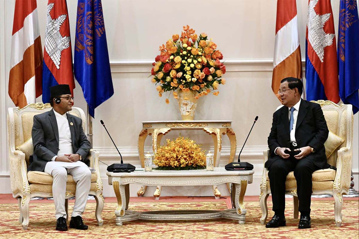 नेपालसँग सिधा हवाईसेवा सञ्चालन गर्न कम्बोडिया इच्छुक