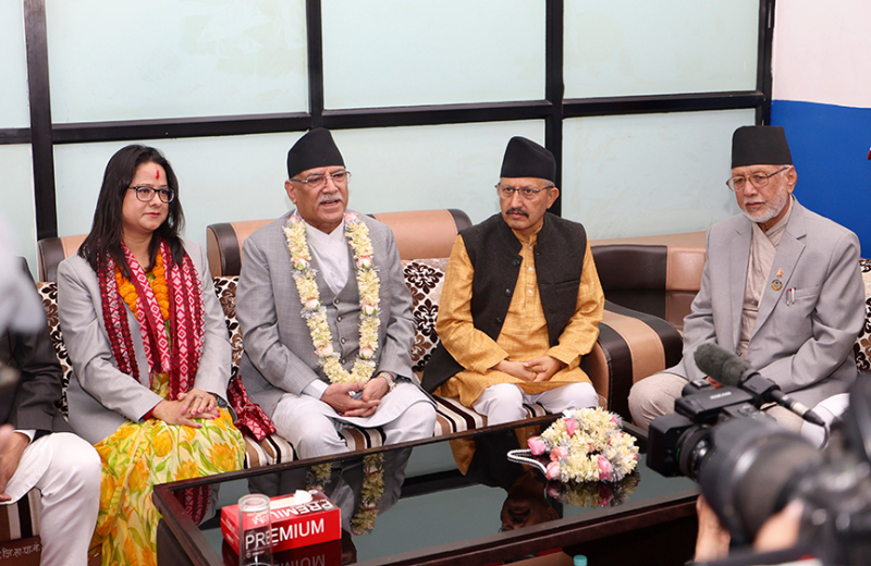 तत्काल वामपन्थी एकता हुँदैनः प्रधानमन्त्री प्रचण्ड