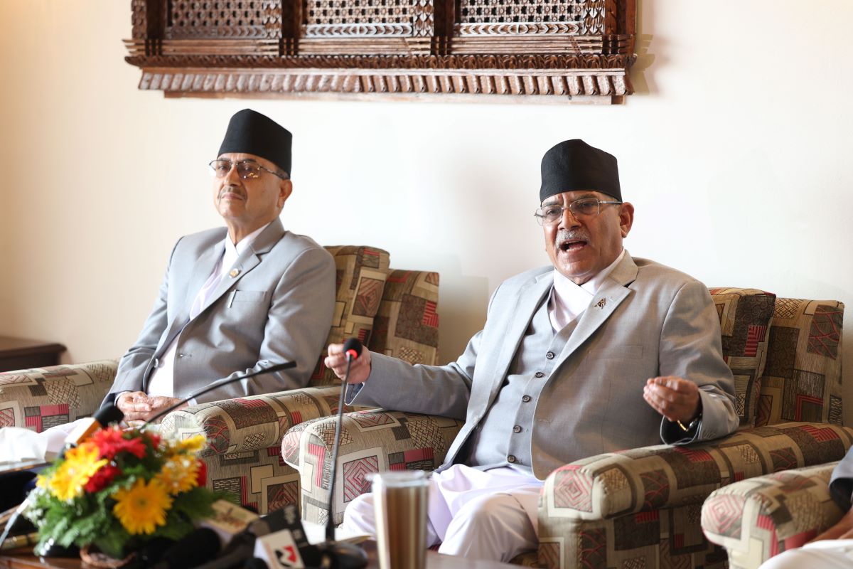 नेपाल र चीनबीचका सबै नाका खोल्ने सहमति भएको छ : प्रधामन्त्री दाहाल