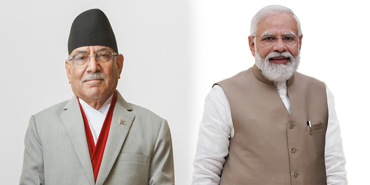 प्रचण्ड र नरेन्द्र मोदीबीच टेलिफोन वार्ता, के भयो कुराकानी?