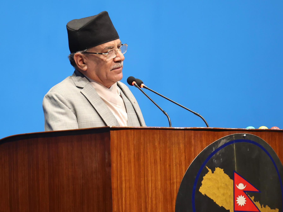प्रधानमन्त्री प्रचण्डले मागे विश्वासको मत