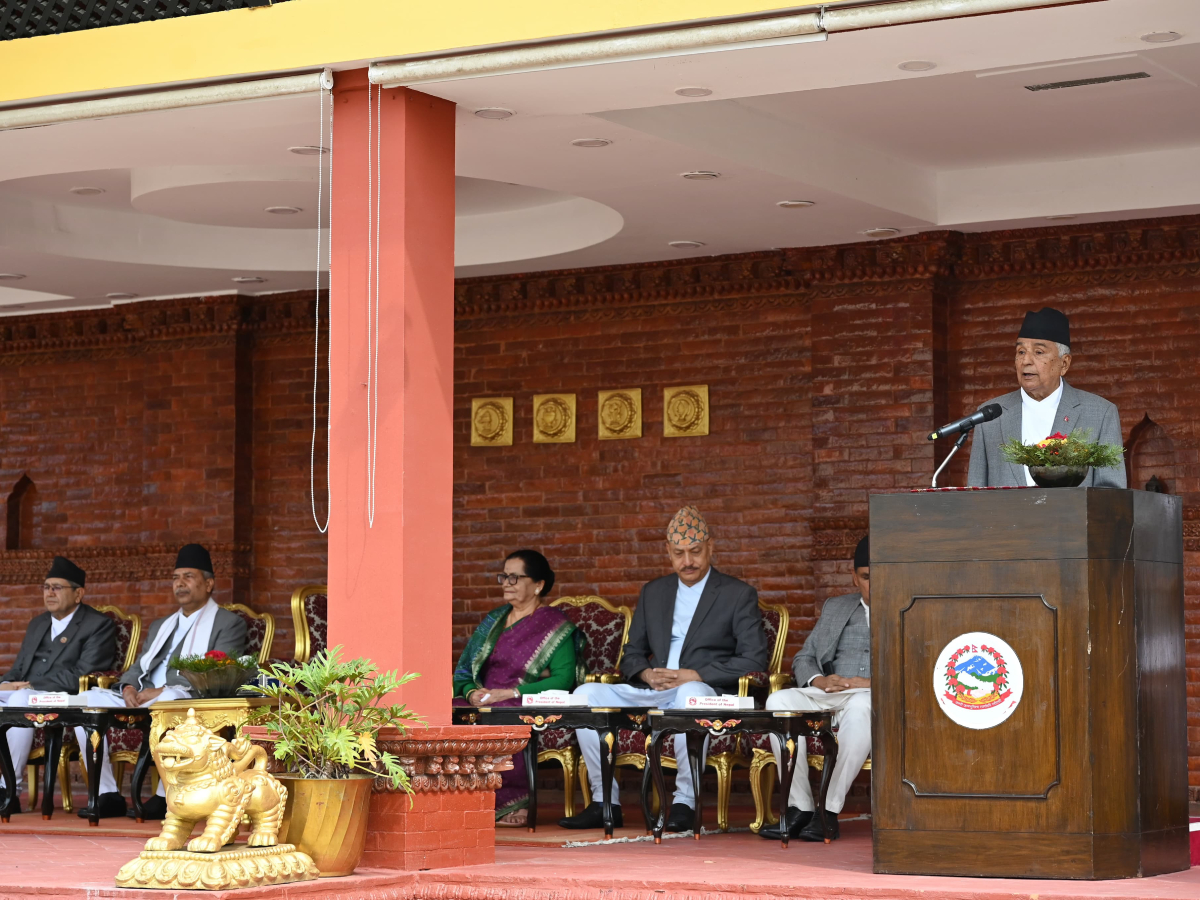 जलवायु परिवर्तनका असर न्यूनीकरणमा योगदान गर्न विश्व समुदायलाई राष्ट्रपतिको अपिल