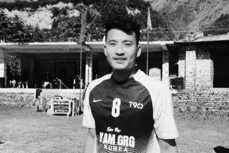 मोटरसाइकल दुर्घटनामा भलिबल खेलाडी सन्तोषको मृत्यु