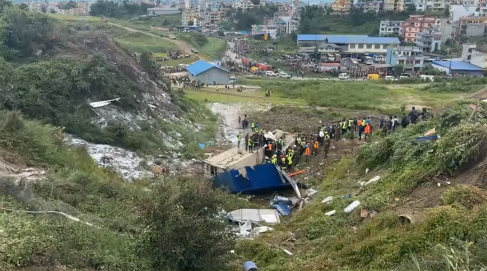 सौर्य जहाज दुर्घटनाः १८ जनाको शव निकालियो, पाइलट मनिष शाक्यको उपचार हुँदै [अपडेट]