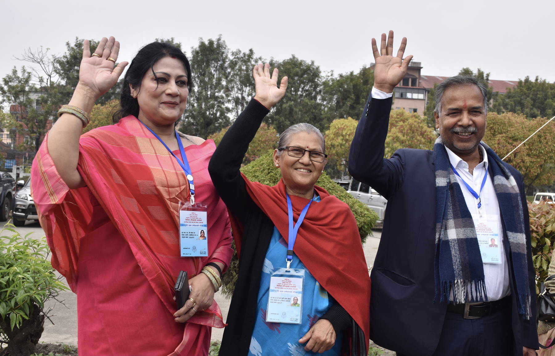 उपराष्ट्रपति निर्वाचन मतदान सकियो