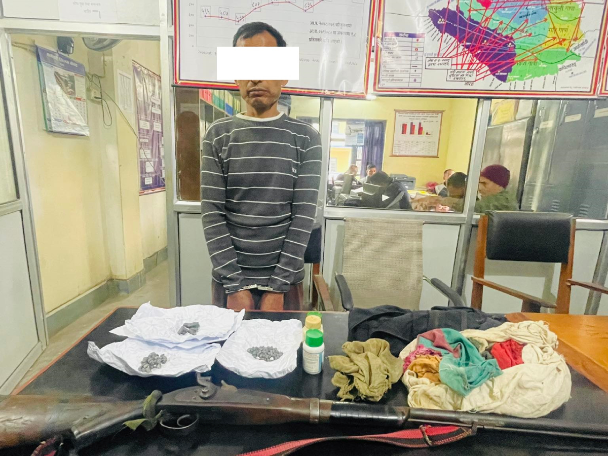 गोली लागेर सशस्त्र प्रहरीको मृत्यु, शिकारी पक्राउ   