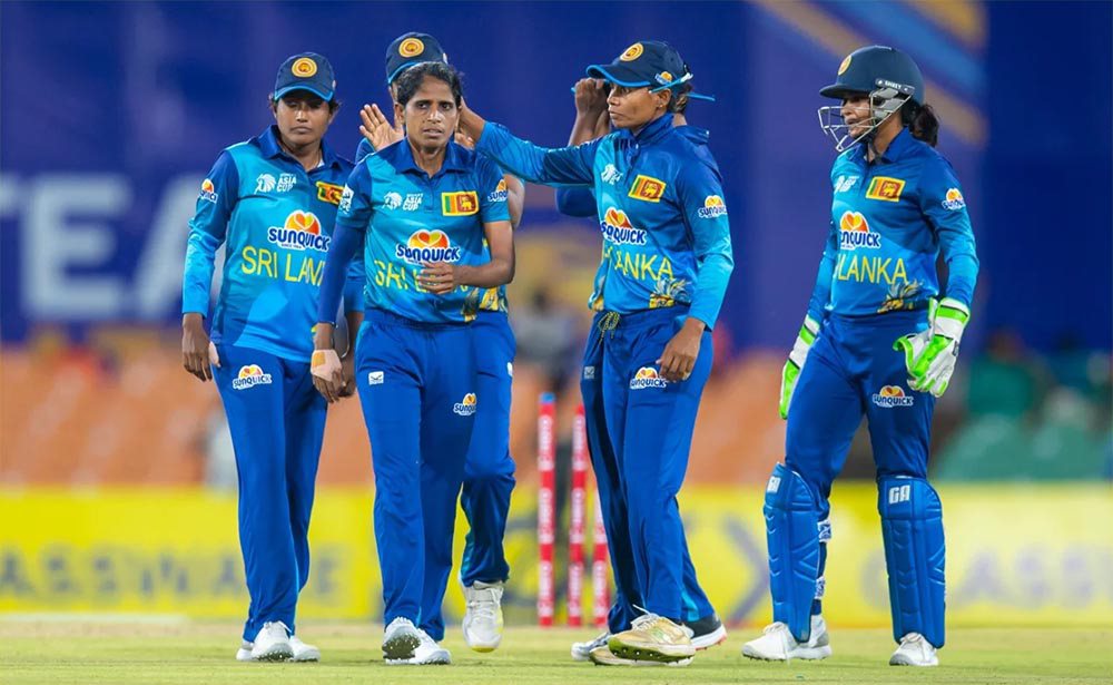 पाकिस्तानलाई हराउँदै श्रीलङ्का महिला एसिया कपको फाइनलमा, भारतको सामना गर्ने