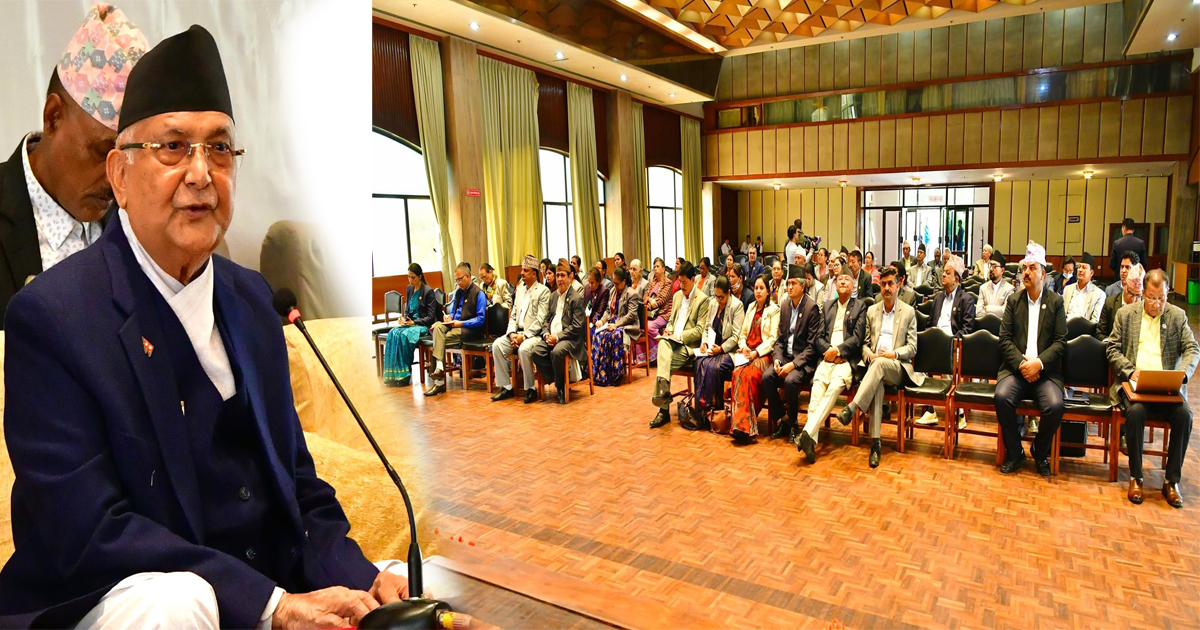 एमाले संसदीय दलको बैठक : सशक्त प्रतिपक्षको रूपमा प्रस्तुत हुन सांसदहरूलाई निर्देशन