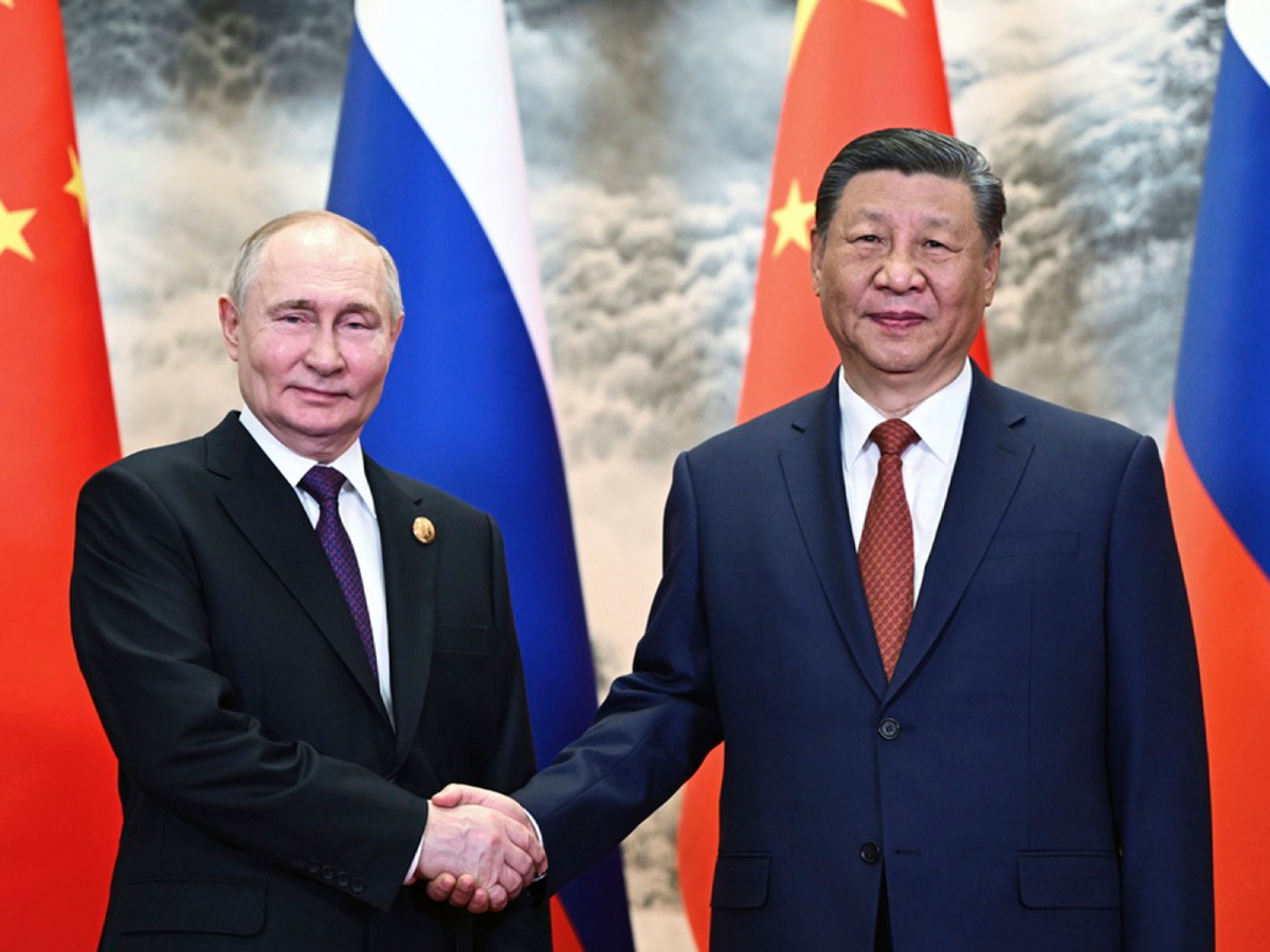 चीन भ्रमणमा रुसी राष्ट्रपति पुटिन 